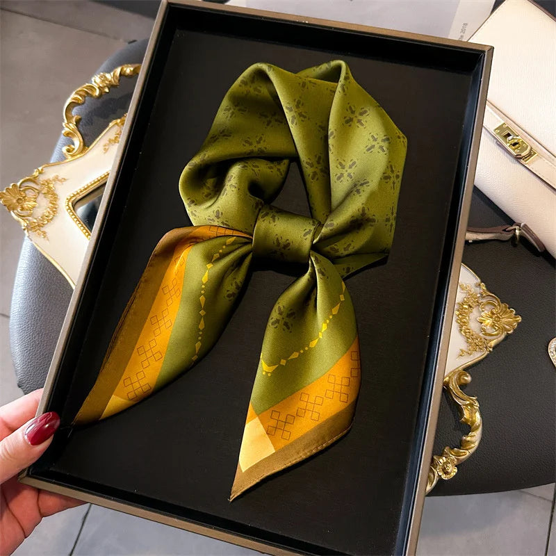 Printed Pashmina Silk Scarf
