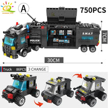 Mobile SWAT Police Station Building Blocks