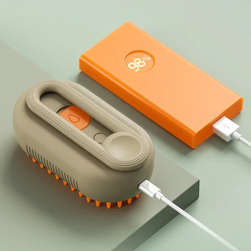 Hair Removal Steaming Pet Brush