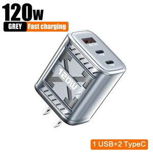 120W USB-C PD Fast Charge Adapter