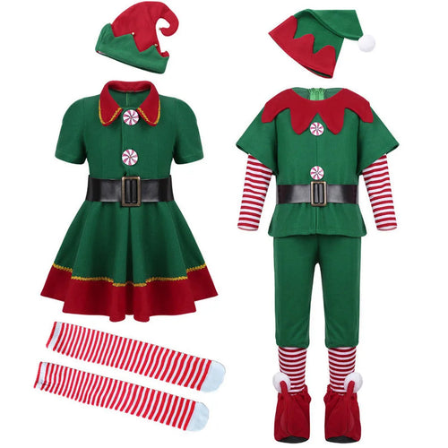Christmas Elf Costume Set