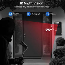 HD Wireless WiFi Visible Doorbell Camera Waterproof