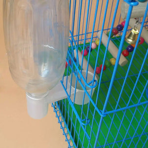 Plastic Pet Bird Drinker Feeder