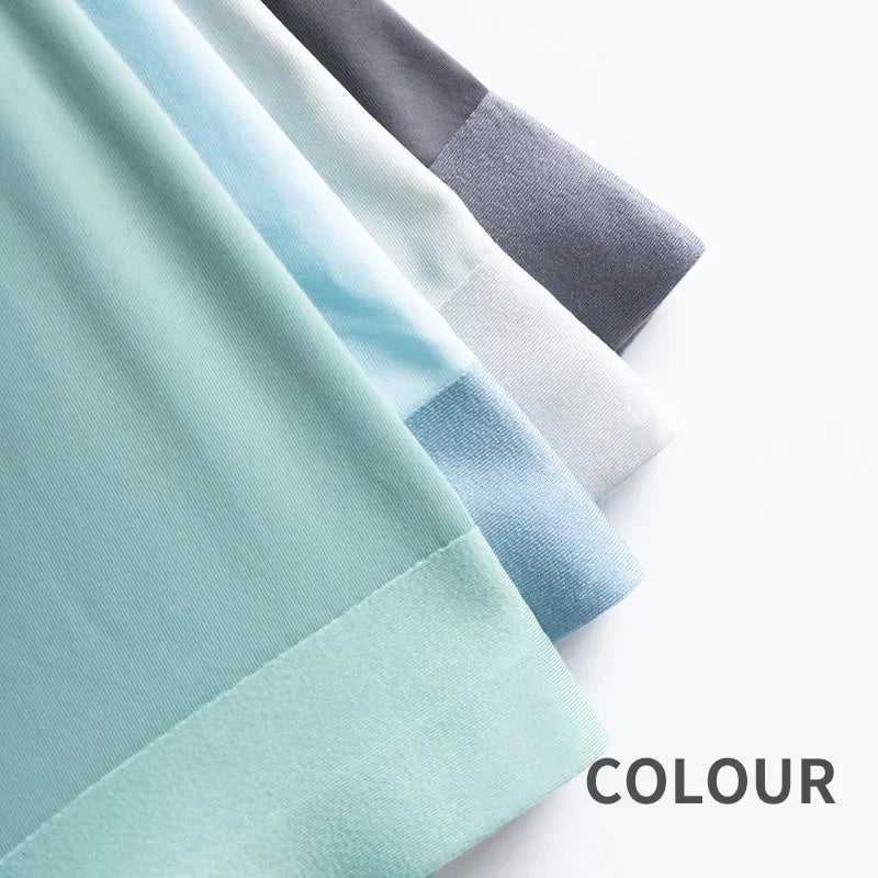 MiiOW 3Pcs Ice Silk Antibacterial Boxers