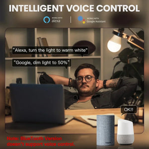 TNCE Tuya E27 WIFI Zigbee Bluetooth Dimmable Light with Alexa Google Home