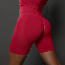 Seamless High Waist Sports Shorts