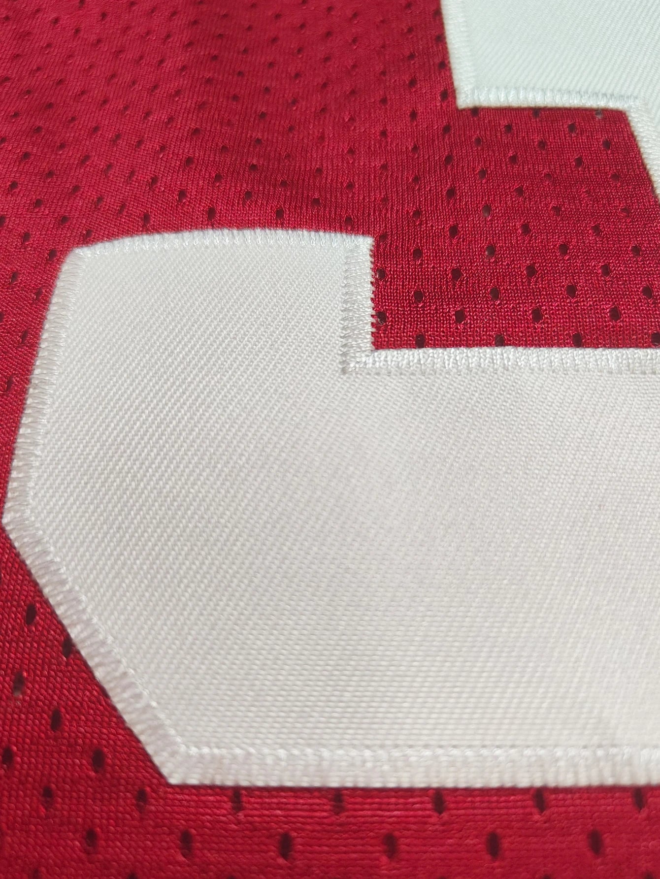Mesh Embroidered Football Jersey