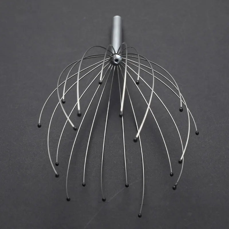 Head Scratching 20 Claw Octopus Head Massager