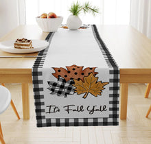 Autumn Print Holiday Table Runner