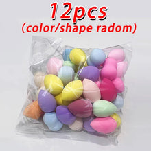 100pcs Mini Makeup Sponge Dry/Wet Use Face Powder Eggs