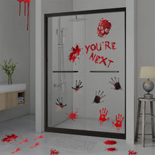 Halloween Bloody Wall Stickers Decorations