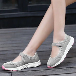 Durable Breathable Lace-up Non-slip Sport Shoes