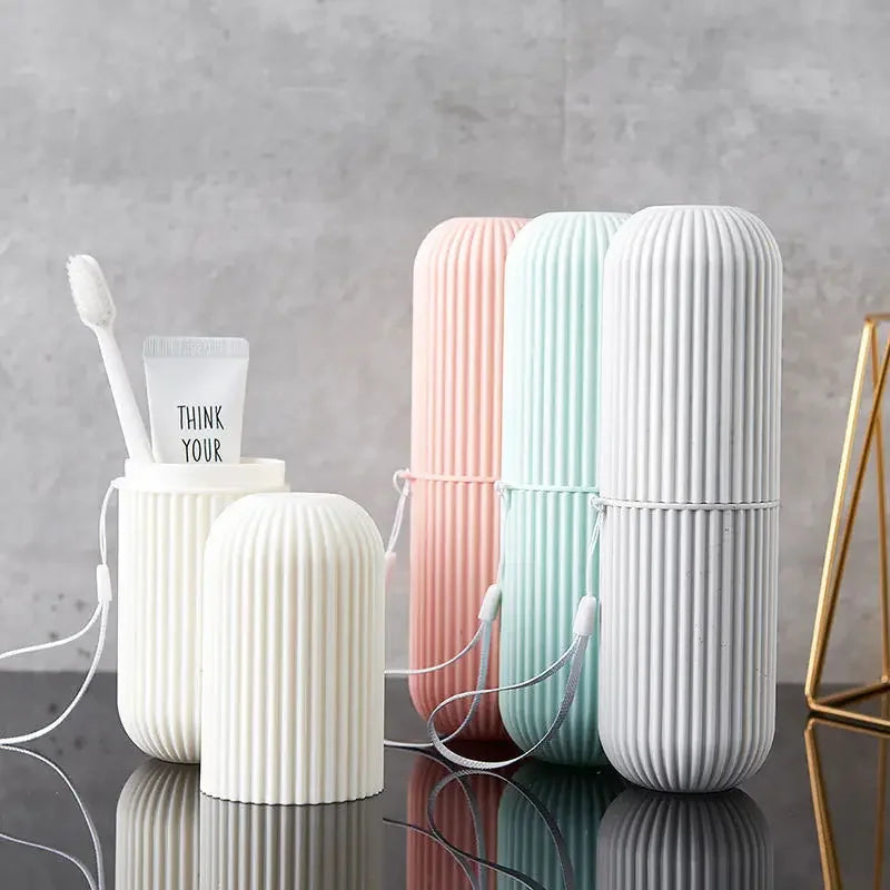 Portable Travel Toothpaste Toothbrush Protector Case