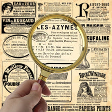 Portable Handheld 10X Magnifying Glass