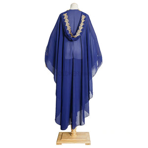 Muslim Chiffon Maxi Kaftan Dress