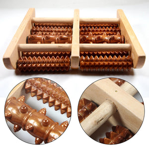 Wooden Foot Massager Roller