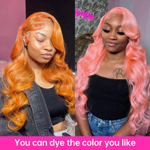 613 Blonde Wave Human Hair Lace Frontal Glueless Wig