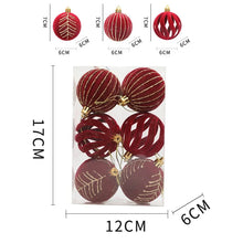 Shatterproof Christmas Tree Hanging Balls