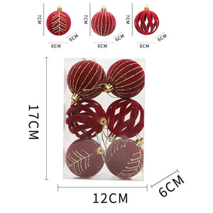 Shatterproof Christmas Tree Hanging Balls