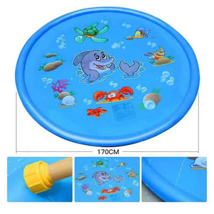 Inflatable Water Sprinkler Children Play Spray Mat