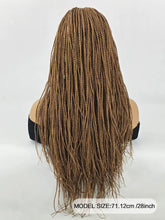 100% Handtied Braided Wig