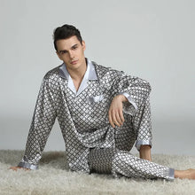 Satin  Cozy Soft Long Sleeve Pajama Set