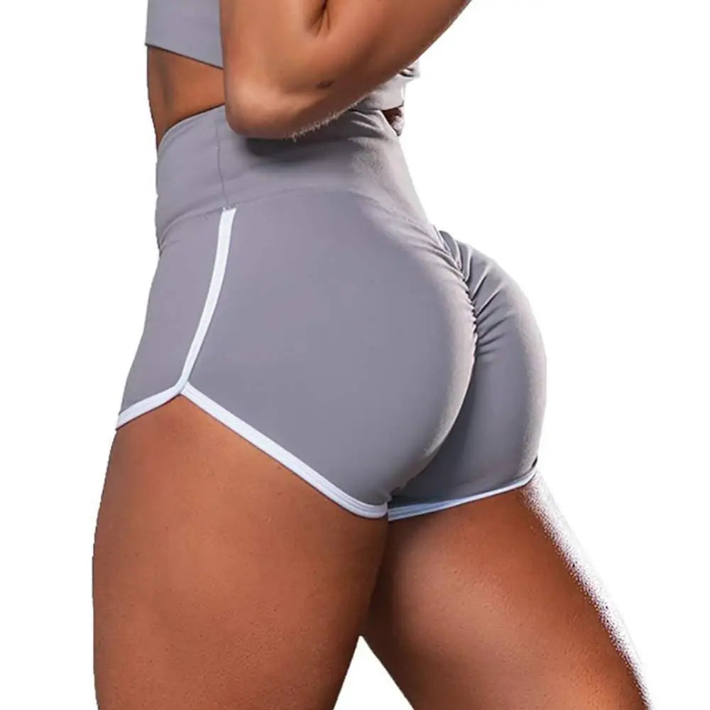 Elastic Seamless Fitness Shorts for Women