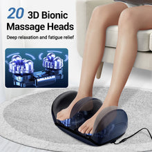 Electric Foot Massager Shiatsu Kneading Deep Tissue Relax Heated Roller