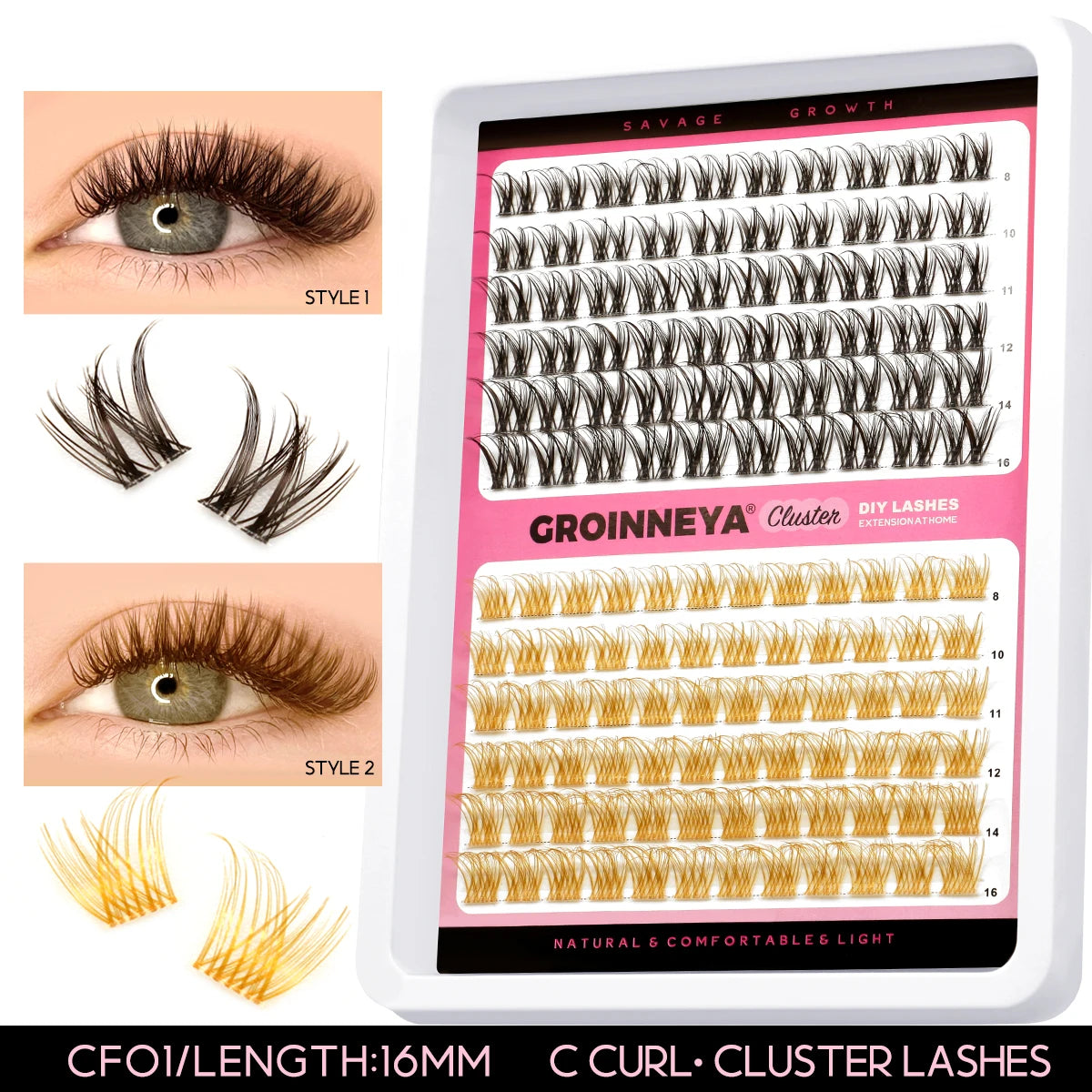 Lash Extension Kit With Lash Bond and Seal Makeup Tools