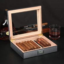 GALINER Cedar Wood With Portable Hygrometer Digital Humidifier