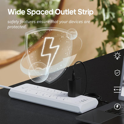 US Plug Multipurpose Power Strip Extension Cord