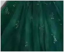 Long Train  Quinceanera Dress