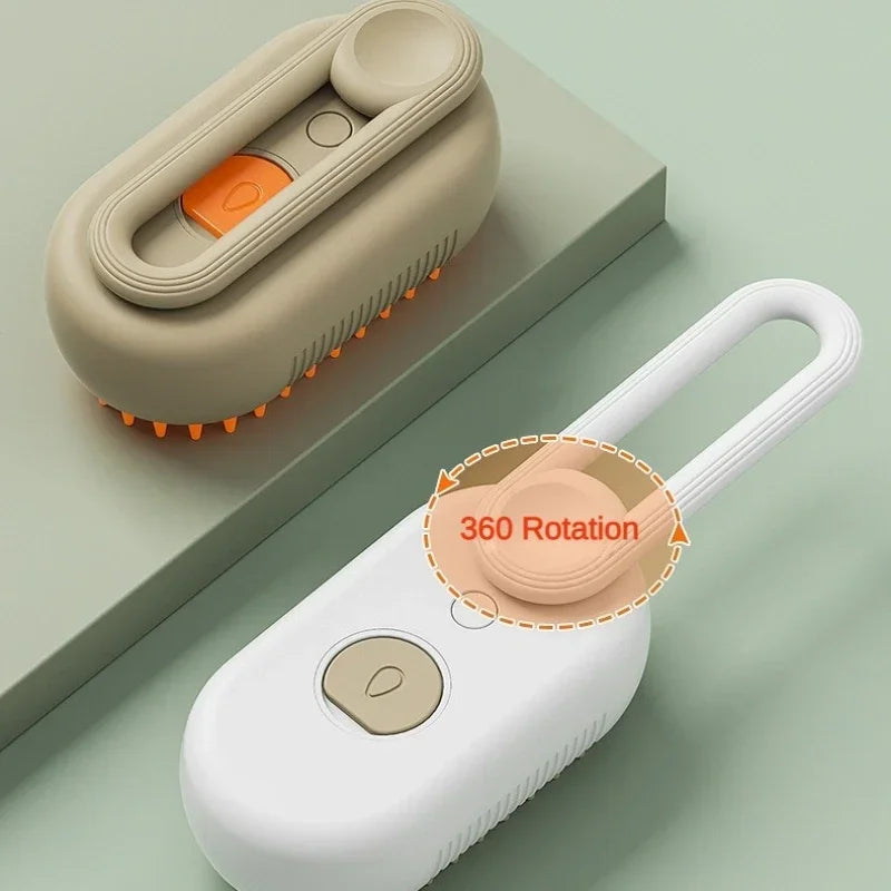 Hair Removal Steaming Pet Brush