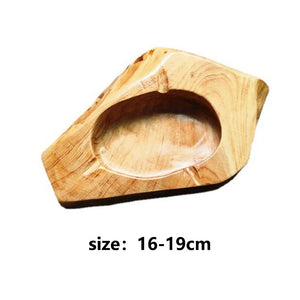 Natural Irregular Wood Ashtray