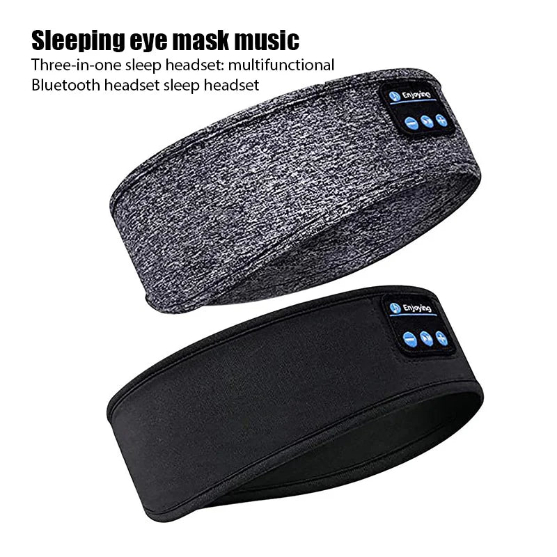 Wireless Bluetooth Stereo Headband Earphones With Mic