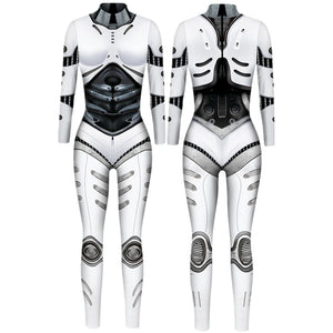 Robot Jumpsuit Catsuit Costumes