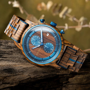 BOBO BIRD Wood Business Japanese Quartz Movement Watch