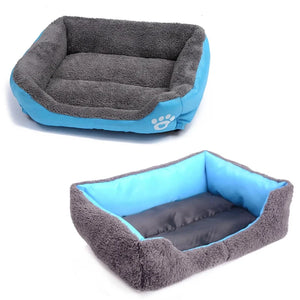 Large Square Soft Fleece Sofa Bed