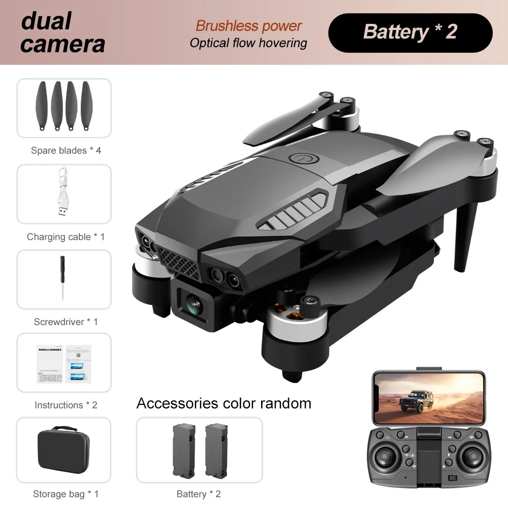 F198 WIFI Enabled Brushless Optical Flow Quadcopter
