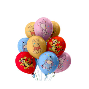 Multipack 12" Character Design Latex Balloons