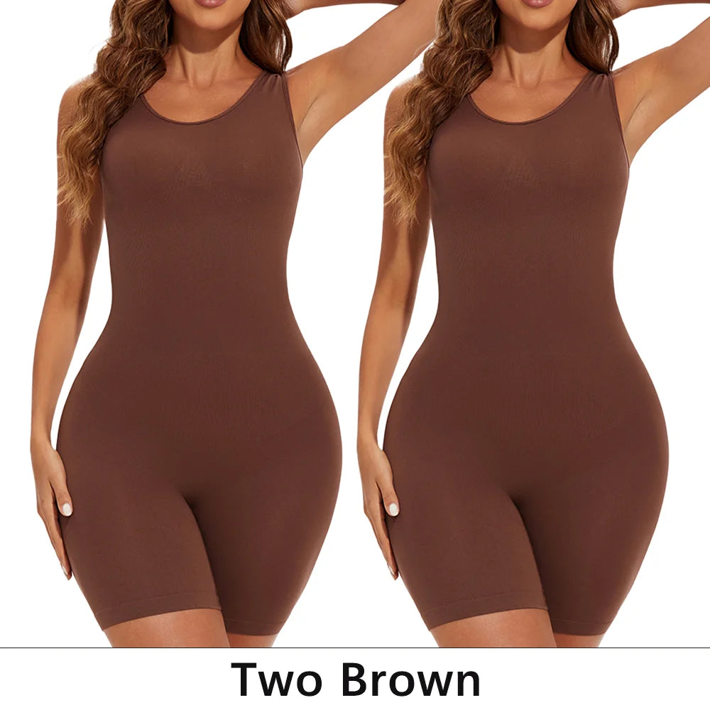 POKARLA Full Coverage Wide Shoulder Body Seamless Shaper