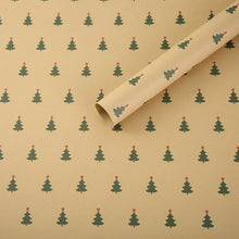 12 Sheets 75*50CM Christmas Kraft Paper