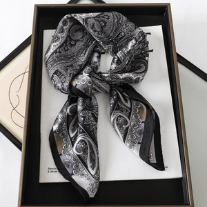 Printed Pashmina Silk Scarf