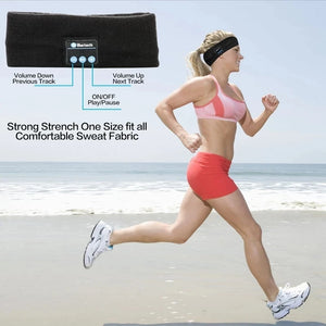 Wireless Bluetooth Earphone Sleeping Running Headband