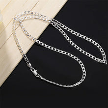 925 Sterling Silver Face Chain Necklace