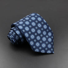 Silk 7.5cm Soft Colorful Novelty Necktie