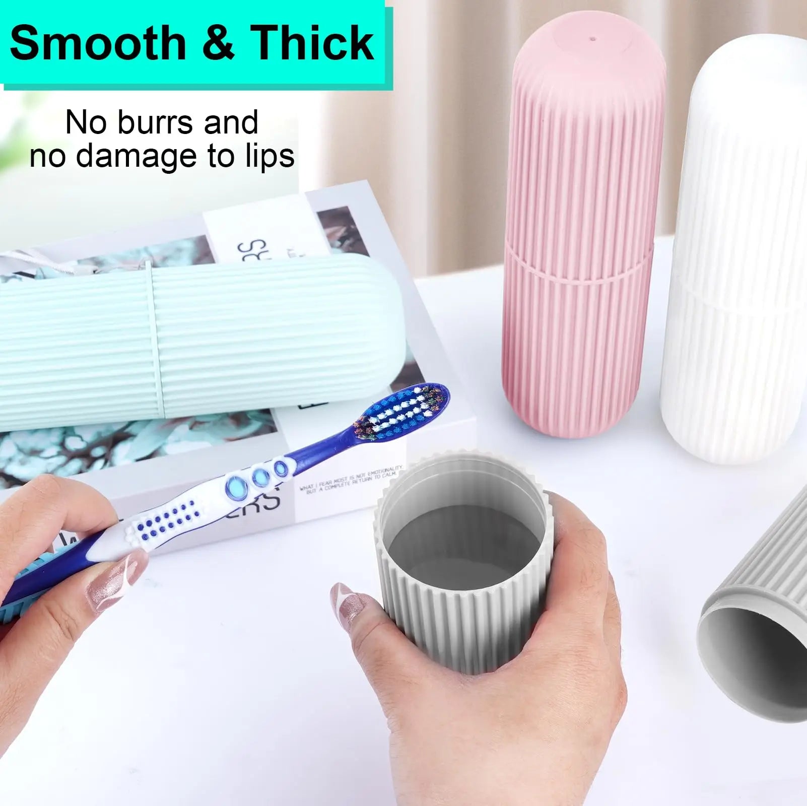 Travel Toothpaste Toothbrush Portable Storage Box