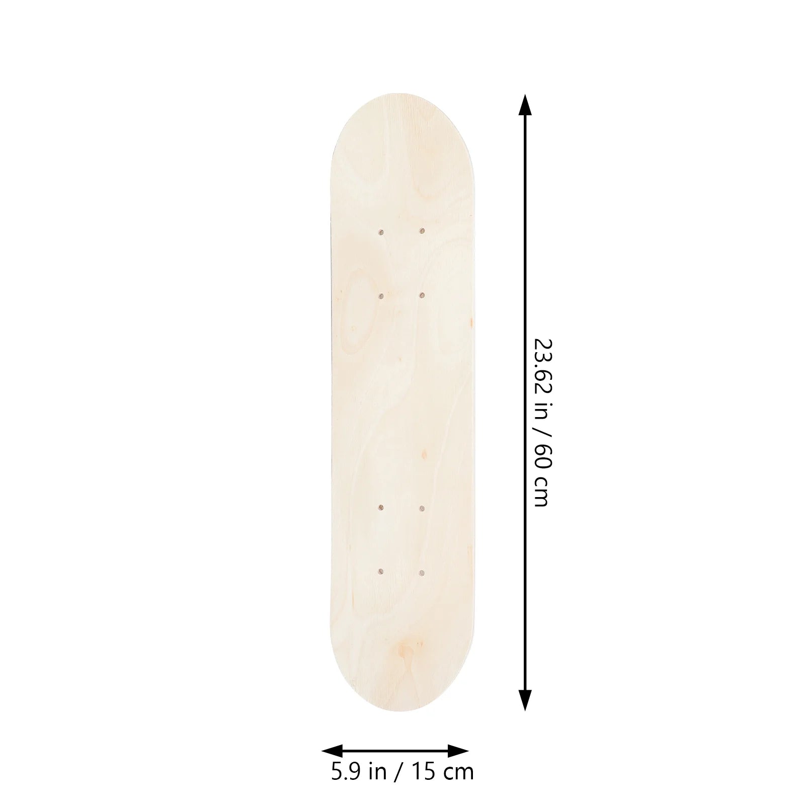 DIY 60cm Maple Skateboard Deck