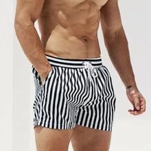 Desmiit Striped Swim Shorts