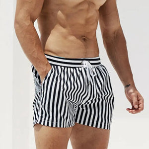 Desmiit Striped Swim Shorts